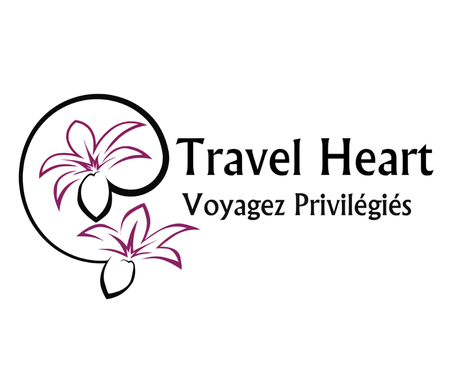 logo travel heart
